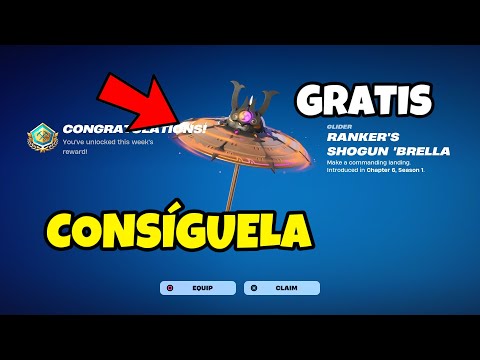 *GRATIS* COMO CONSEGUIR EL PLANEADOR SOMBRILLA IMPERIAL EN FORTNITE! COPA CLASIFICATORIA CAPITULO 6!