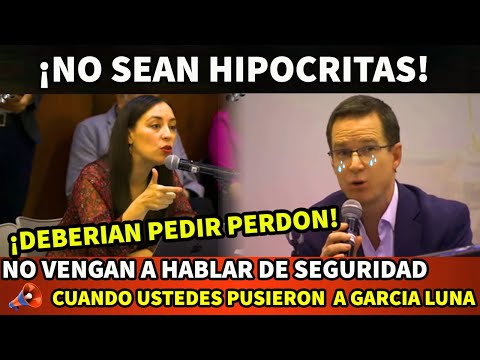 NO VENGAN A HABLAR DE SEGURIDAD CUANDO USTEDES PUSIERON A GARCIA LUNA