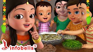 Ugadi Bandide! Happy Happy Ugadi | Kannada Rhymes for Children | Infobells #kannadarhymes #ugadi