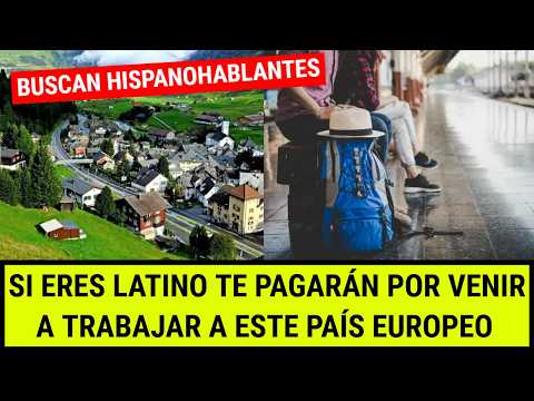 🚨 Este PAÍS de EUROPA busca MIGRANTES LATINOS que quieran trabajar en ESTO