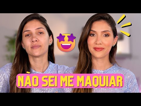 TUTORIAL de MAKE SUPER FÁCIL P/ QUEM NÃO SABE se MAQUIAR | PASSO A PASSO COMPLETO