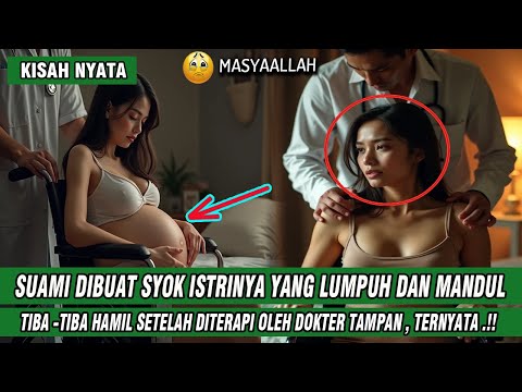 KISAH SUAMI DIBUAT SYOK ISTRINYA YANG LUMPUH TIBA TIBA HAMIL SETELAH TERAPI DENGAN DOKTER TAMPAN ..