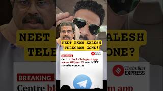 Telegram Ban in India? Air Force Delivering NEET EXAM PAPERS | CENTRE TAKES GUARD |