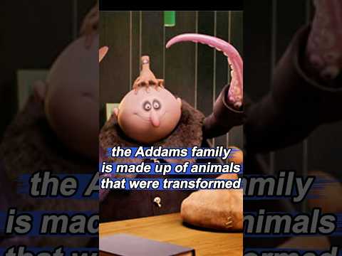 No one realizes that the Addams family is actually made up of animals that were transformed#wednesda