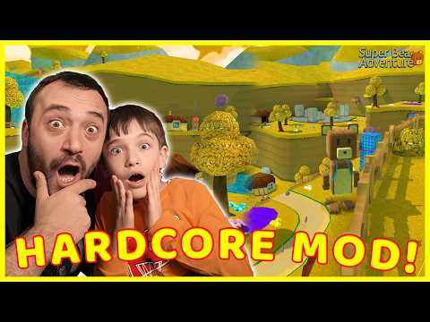SÜPER AYI EFFSANE MODLAR! SUPER BEAR ADVENTURE HARDCORE MOD APK | GÜNCELLEME BÖYLE Mİ OLACAK?