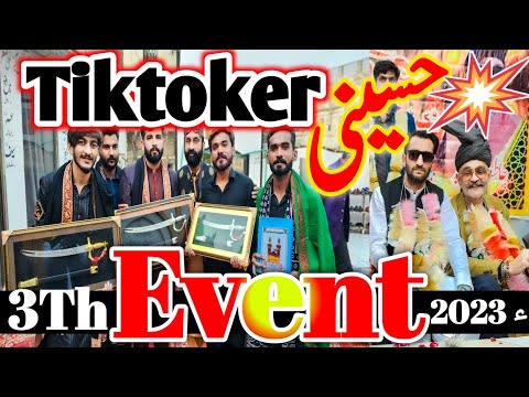 Hussaini Tiktoker Event 2023|| Tiktok event vlog|| Billajee972
