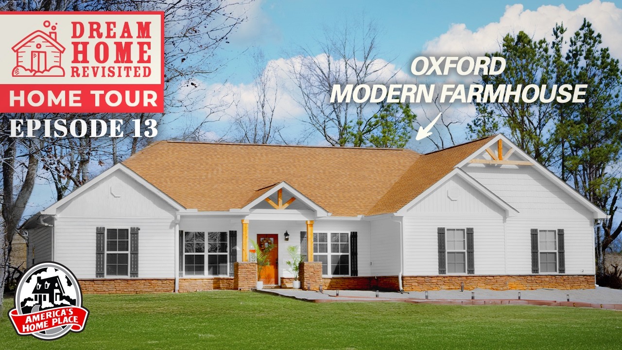 Dream Home Revisited: Open Living & Personalized Design in a Modern Farmhouse