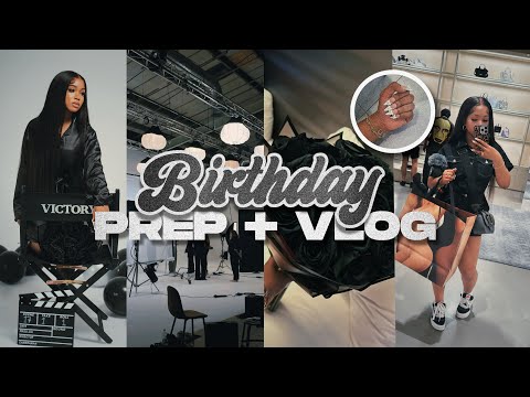 BIRTHDAY PREP + VLOG | Treating Myself, Mom & Daughter Trip, Photoshoot, Nails