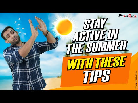 Stay Active in the Summer With These Tips☀️