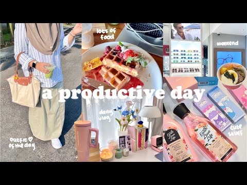 A PRODUCTIVE DAY🧸🧇⋆౨ৎ˚⟡˖ ࣪daily vlog,what i eat in a day,grocery shopping,weekend time,self care