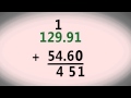 Adding and Subtracting Decimals for 5th Graders