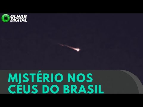 O que são essas luzes que cruzaram os céus do Brasil? Temos a resposta!