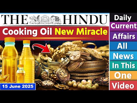15 June 2025 | The Hindu Newspaper Analysis | 15 June Current Affairs Today | Editorial Analysis
