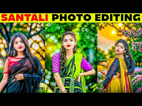 Santali Photo Editing Kaise Kare 🤯| Santali Photo Editing Kaise Karte Hain ⁉️ Snatali Photo Editor