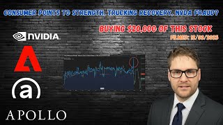 Consumer is not struggling, Opportunities in the market, Trucking up ,NVDA accounting fraud...No 📱