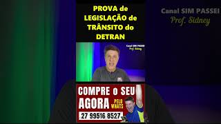 SIMULADO do DETRAN 2025. Prova Corrigida. Legislação de Trânsito. #provateóricadetran2025