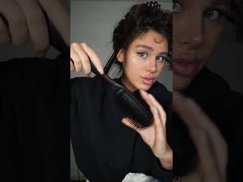 Tuto Denman brush cheveux bouclés #curlyhair #curls #bouclette #cheveuxboucles