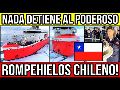 EXITO TOTAL! Almirante Viel Se Abre Paso en Antártica 🇨🇱 #Chile #Valparaiso #ViñaDelMar #BioBio