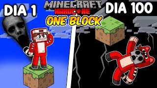 Sobreviví en un ONEBLOCK Siendo CAZADO por un MOD de TERROR Que Finge Ser Yo...😱