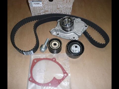 Комп. ремень грм ролики и помпы f4p 1.8 16v f4r2.0 16v - видео