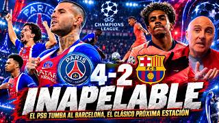 EL PSG FRENA EN SECO AL BARÇA: 4-2 Y AHORA ESPERA EL REAL MADRID EN EL CLÁSICO