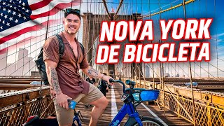 ANDANDO NOVA YORK INTEIRA DE BICICLETA!!!