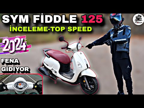 MİNNAK SAVAŞÇI !.. 2024 SYM FİDDLE 125 İNCELEME VE TOP SPEED!.. GİDİŞİ ŞAŞIRTTI & 99.000'E ALINIR MI