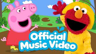 🔴 LIVE: Elmo & Peppa’s Muddy Puddles DANCE REMIX ON REPEAT! 🎵🐽 | 4K 24 Hour Livestream