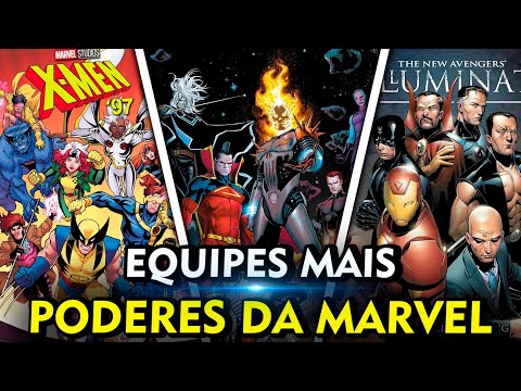 7 EQUIPES MAIS PODEROSAS QUE OS VINGADORES NA MARVEL