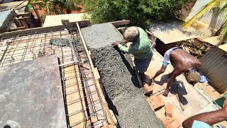 Staircase Design_Roof Joined Staircase Reinforced Concrete with Cement|Rcc Staircase Concrete 