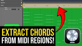 Extract Chords from ANY MIDI REGION & ADD to CHORD TRACK! (Logic Pro 11 Workaround)