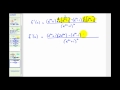 Understanding Derivatives and the Quotient Rule