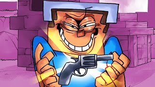 Minecraft, mas Steve tem uma arma (ANIMAÇÃO)