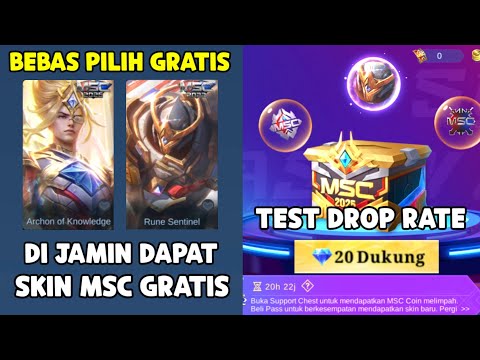 DI JAMIN DAPAT SKIN MSC GRATIS BEBAS PILIH ! TEST DROP BOX MSC, APAKAH LANGSUNG DAPAT SKIN