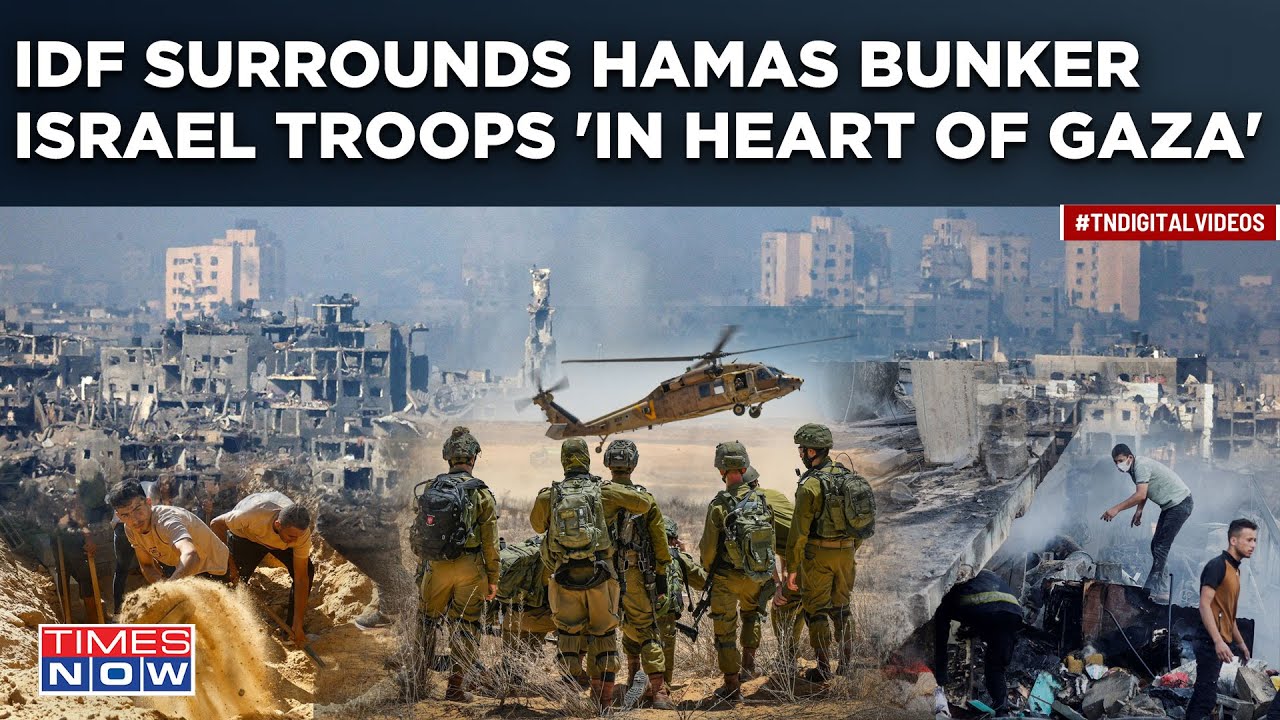 Israel Troops ‘In Heart Of Gaza’| IDF Surrounds Hamas Bunker| Terrorist Targets Hit| Lebanon Struck