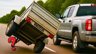 ¿Por qué los REMOLQUES se desestabilizan? | ¿Tu Carro de Arrastre se Vuelve INESTABLE?