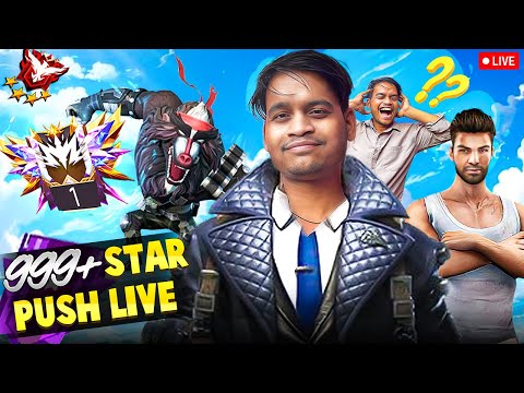 Chora G Live Stream With facecam  Cs Serious Renk Push 999+ STAR #SHORTS #FREEFIRE #FREEFIREMAX