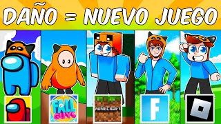 MINECRAFT PERO si me hago daño CAMBIO DE JUEGO 😱🎮