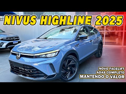 NOVO NIVUS HIGHLINE 2025 - Novo Visual e Mais Completo Ainda Mantendo o Preço!