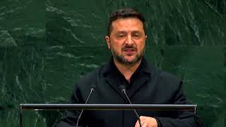 YouTube video thumbnail: Zelenskiy Warns Russia of 'Painful' Winter Without Energy Truce