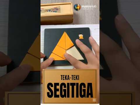Cara Memasukkan Segitiga ke Dalam Teka-Teki #puzzle #tutorial #shorts