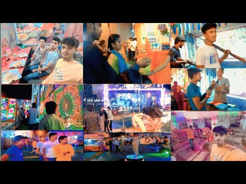 मेला में फूल इंजॉय #viral टेस्टी चिकन बिरयानी नरकटियागंज रेस्टोरेंट 🍲my Valog video 😘