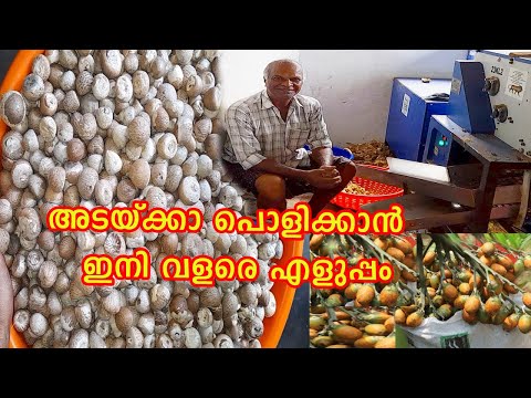 അടയ്ക്കാ പൊളിക്കാൻ ഇനി വളരെ എളുപ്പം areca nut peeling machine