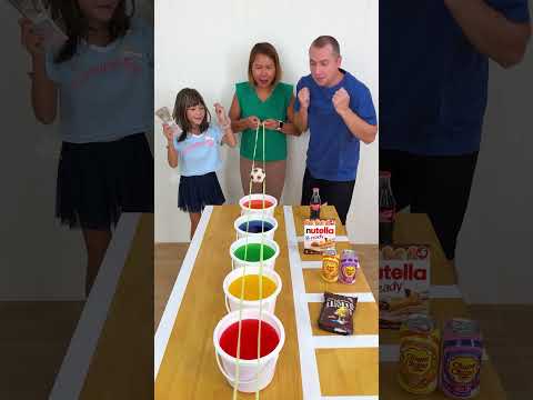 Roll it, Land it, Win it Challenge is too exciting #shorts GamGam Family