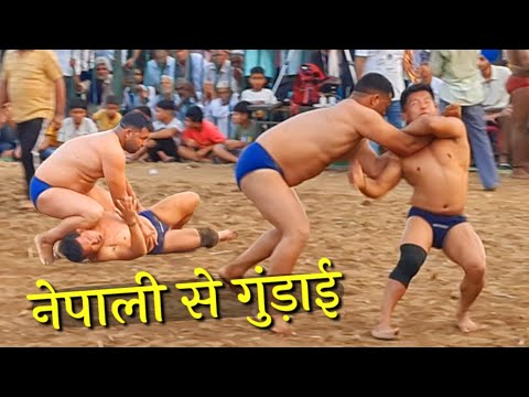 देवा थापा ने मारा तो,रोने लगा पहलवान  #devathapa new kushti