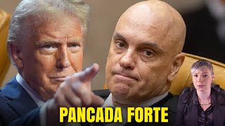 TRUMP DECIDE PRÓXIMO ALVO APÓS SANCIONAR MORAES 