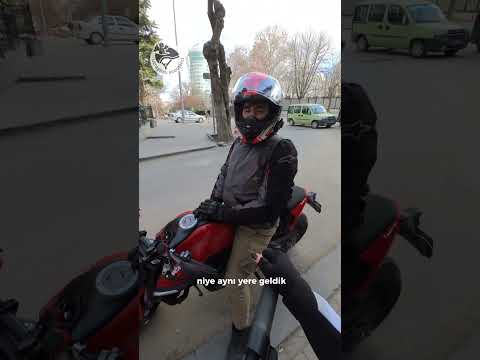 peşimi bırakmayan motorcu #scootervlog