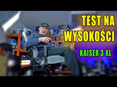 Kaiser 3 XL - fotel premium od Anda Seat - recenzja.