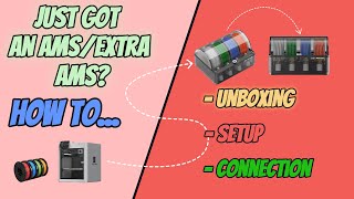STOP Struggling with Your Bambu 3D Printer Extra AMS Setup and Watch This How To Tutorial.