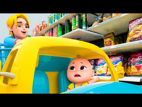 Wheels On The Bus Round and Vroom - Nursery Rhymes Kids Songs | KiKy Kids Song